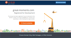 Desktop Screenshot of great-moments.com